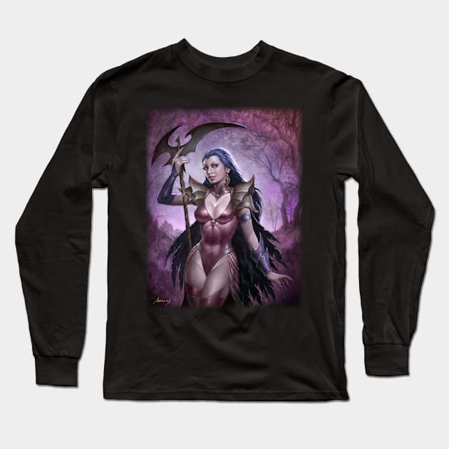 Scythe Long Sleeve T-Shirt by Paul_Abrams